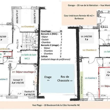 Holiday home Barcares Village - - - 4/9p+cour 3 Etoil Le Barcares